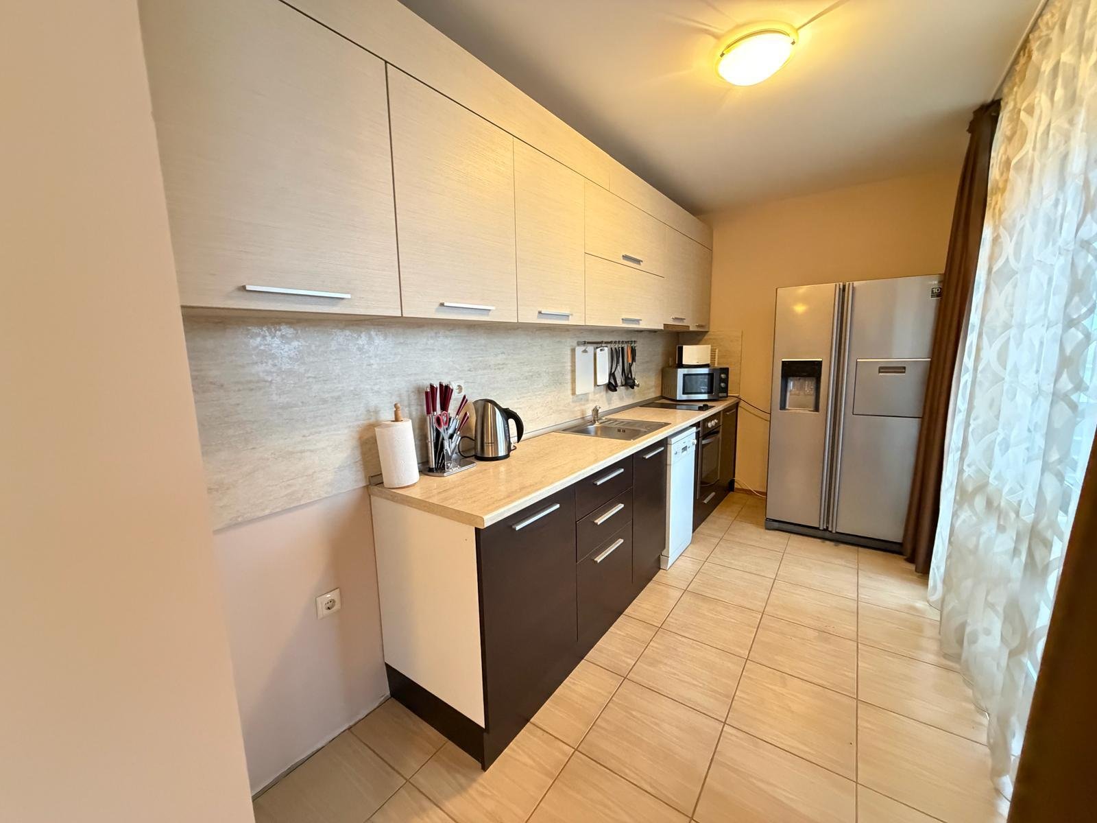 Dreizimmerwohnung mit Poolblick in der Anlage Viyana, Nessebar, Bulgarien