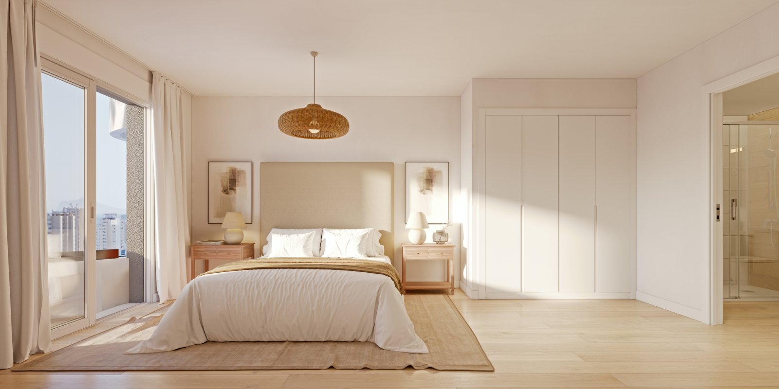 Exklusive Apartments mit Meerblick, 450 m vom Strand entfernt, Calpe