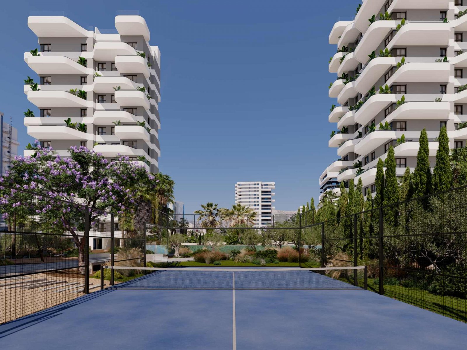 Exklusive Apartments mit Meerblick, 450 m vom Strand entfernt, Calpe