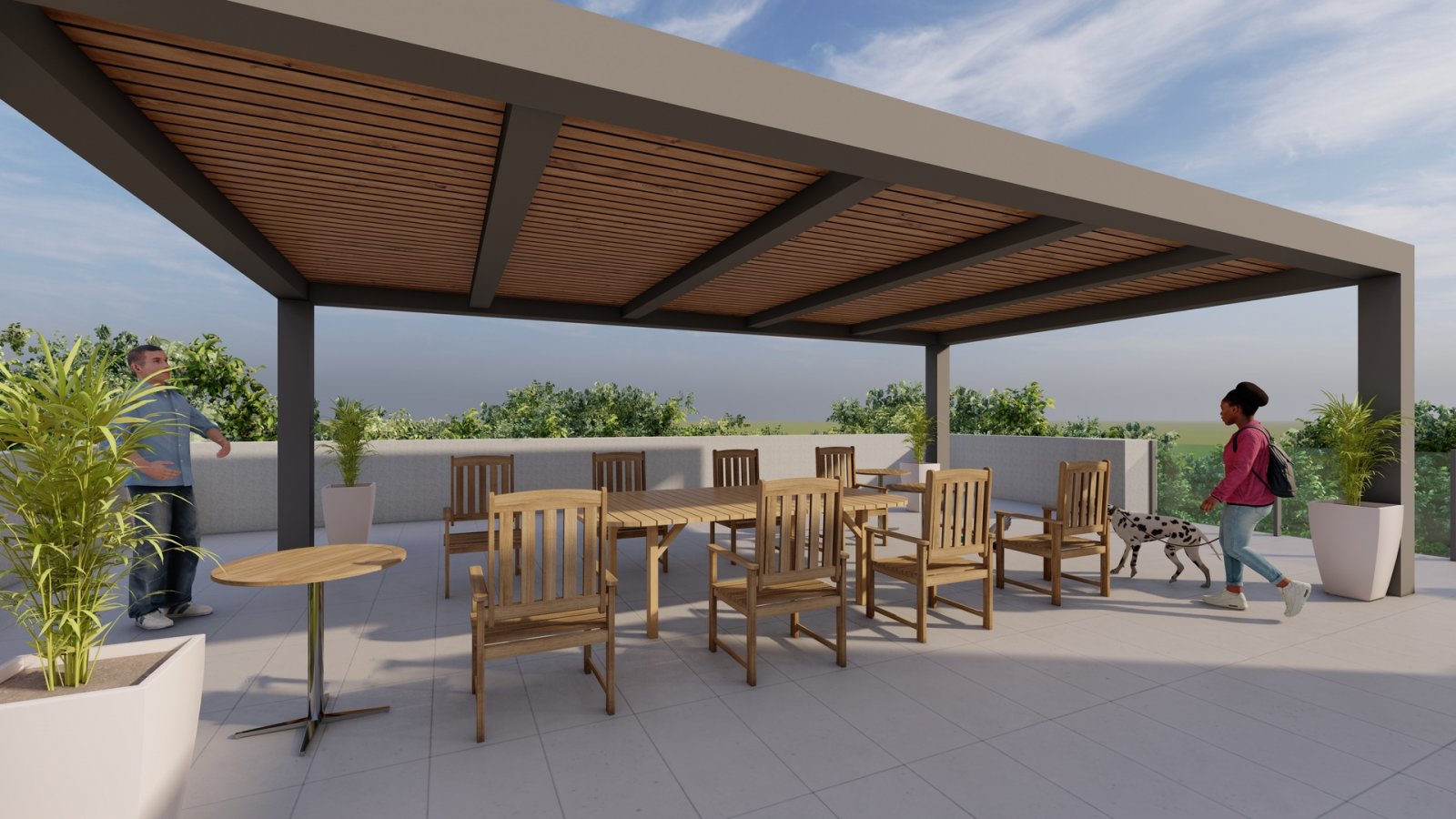 Moderne Häuser mit Pool und privatem Garten, ruhige Lage, Fuente Álamo