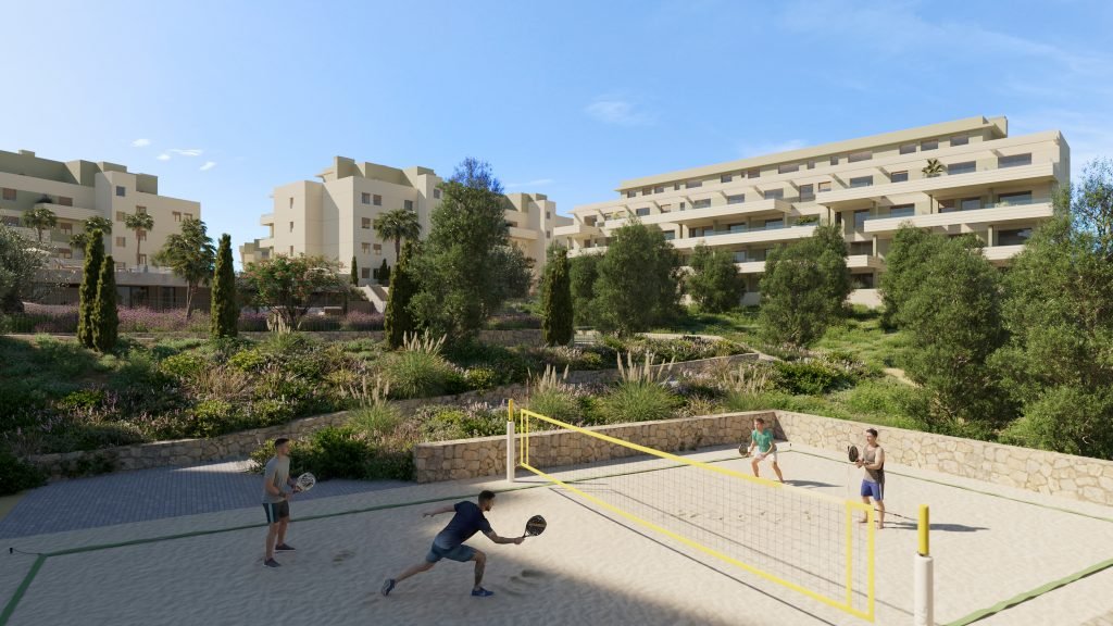 Moderne Apartments mit Meerblick, Las Lagunas de Mijas