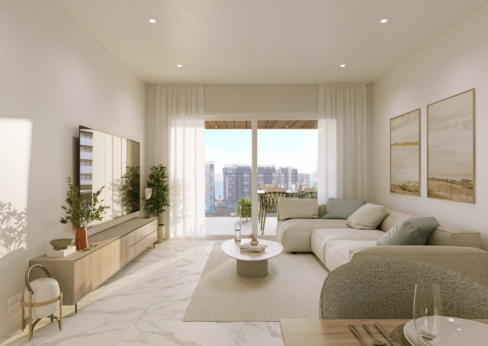 Moderne Apartments 500 m vom Strand entfernt, Torrevieja