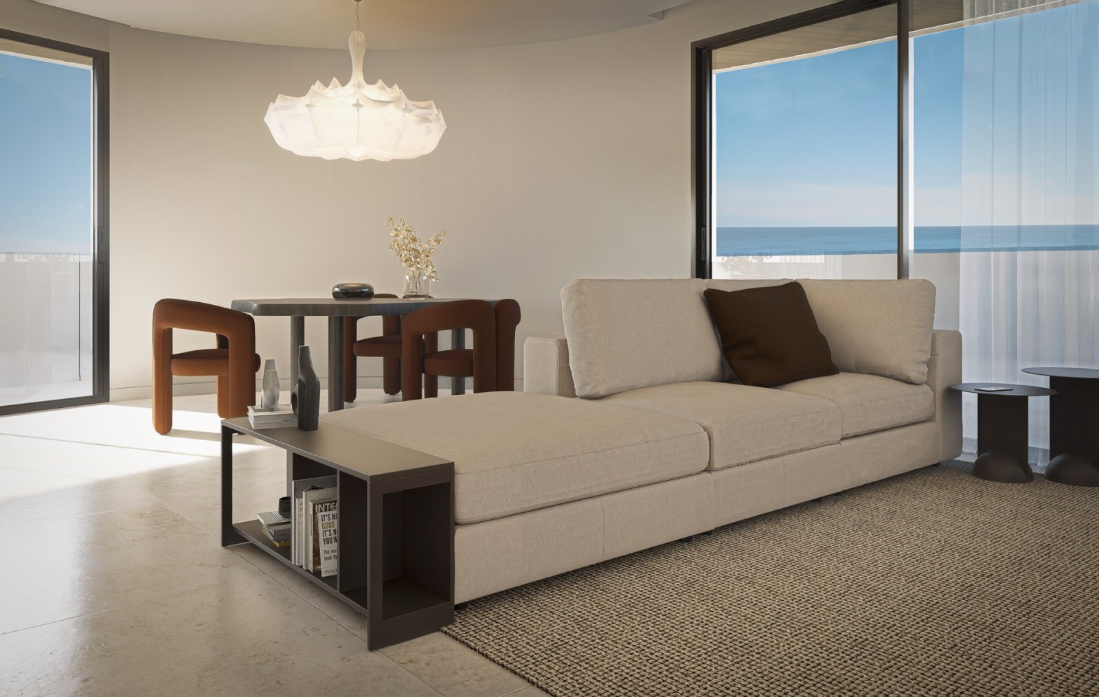 Modernes Apartment mit Terrasse im 1. Stock, 1 km vom Strand von Calpe entfernt.
