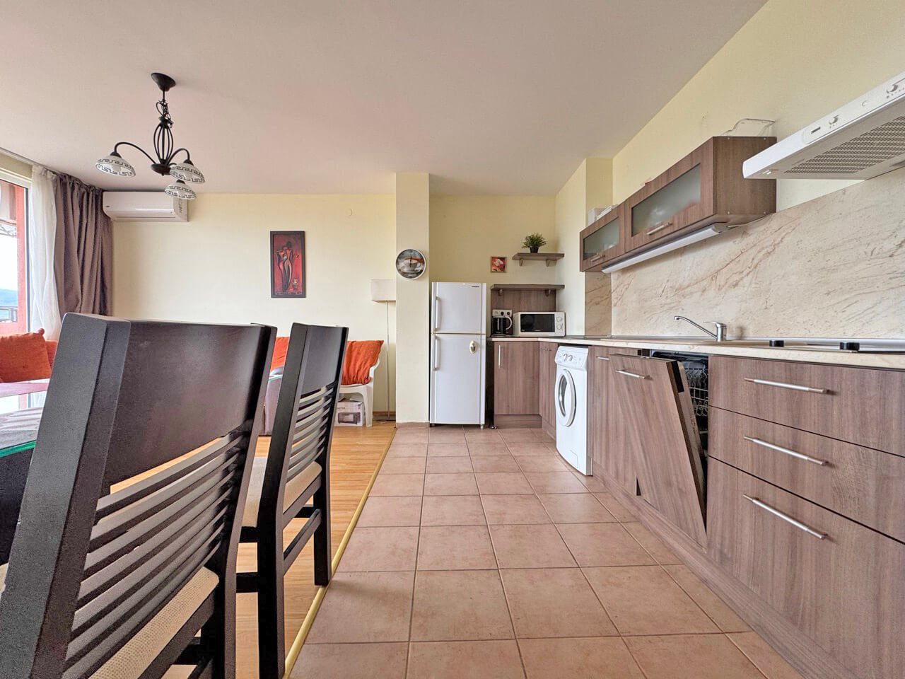 Zweizimmerwohnung im Komplex Holiday Fort am Sonnenstrand in Bulgarien