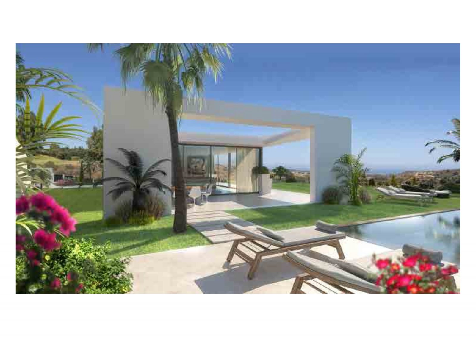 Luxusvilla mit Meerblick in der Nähe von Golf, La Cala de Mijas