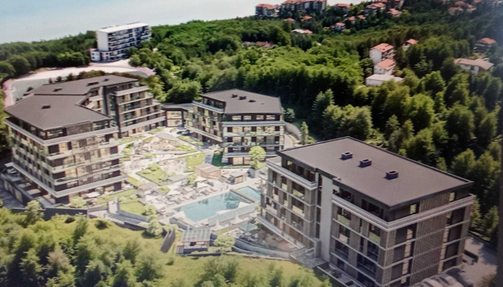 Varna: DREIZIMMERWOHNUNG im Komplex Forestclub in der Stadt Warna 