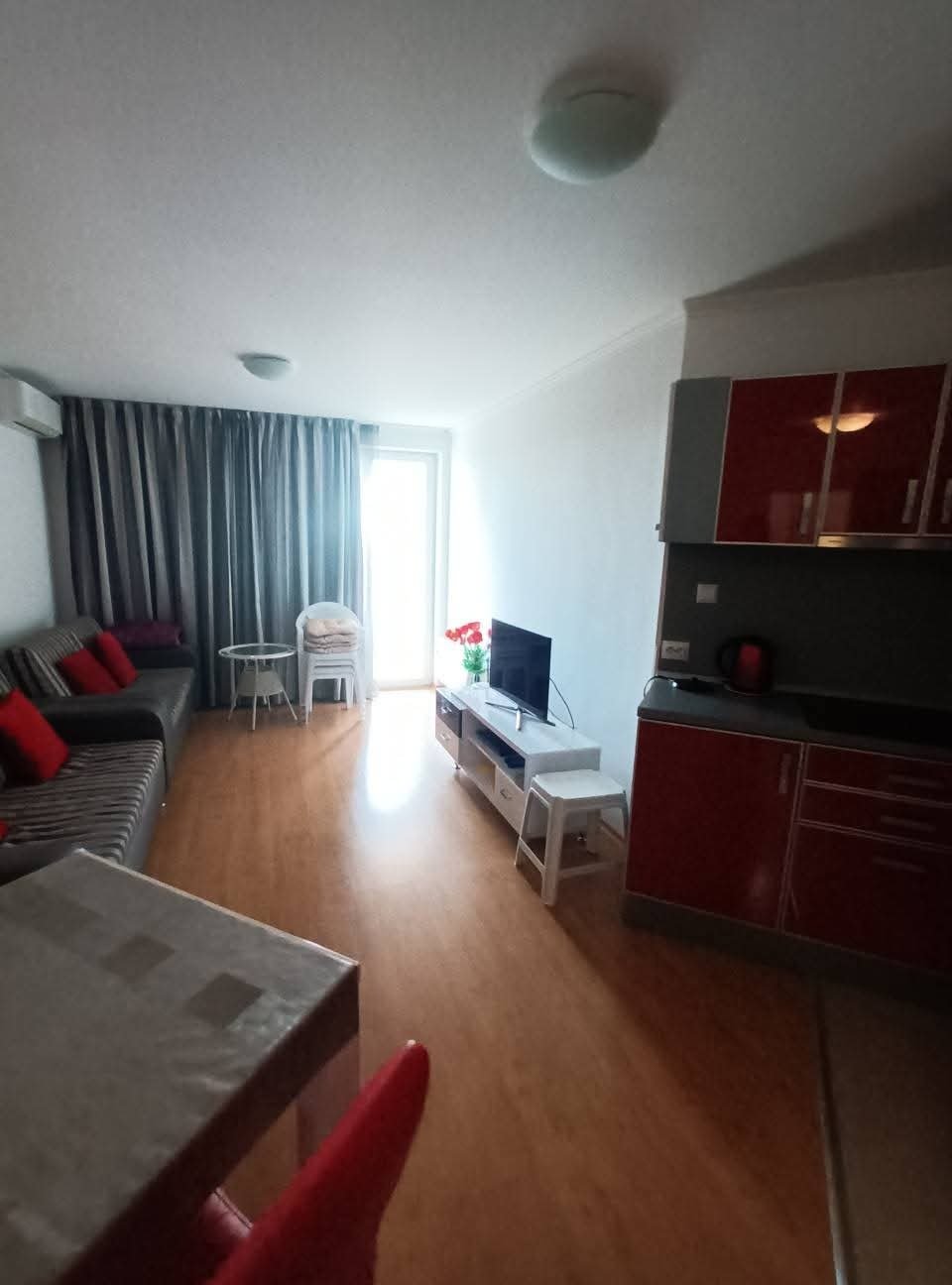 Zweizimmerwohnung mit Meerblick im Komplex Villa Antorini in Sveti Vlas, Bulgarien