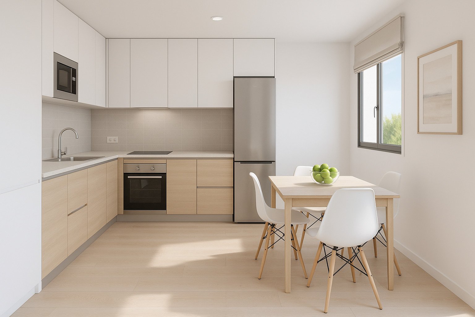 Modernes Penthouse mit Solarium und Meerblick, 230 m vom Strand in Puerto de Mazarrón, Murcia entfernt.