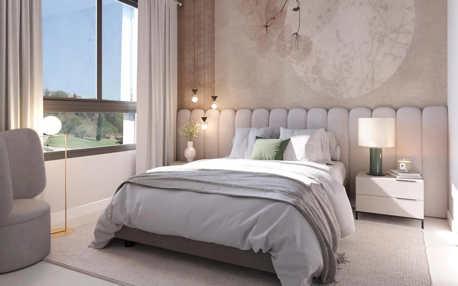 Moderne Apartments mit Meerblick und Garten, Casares