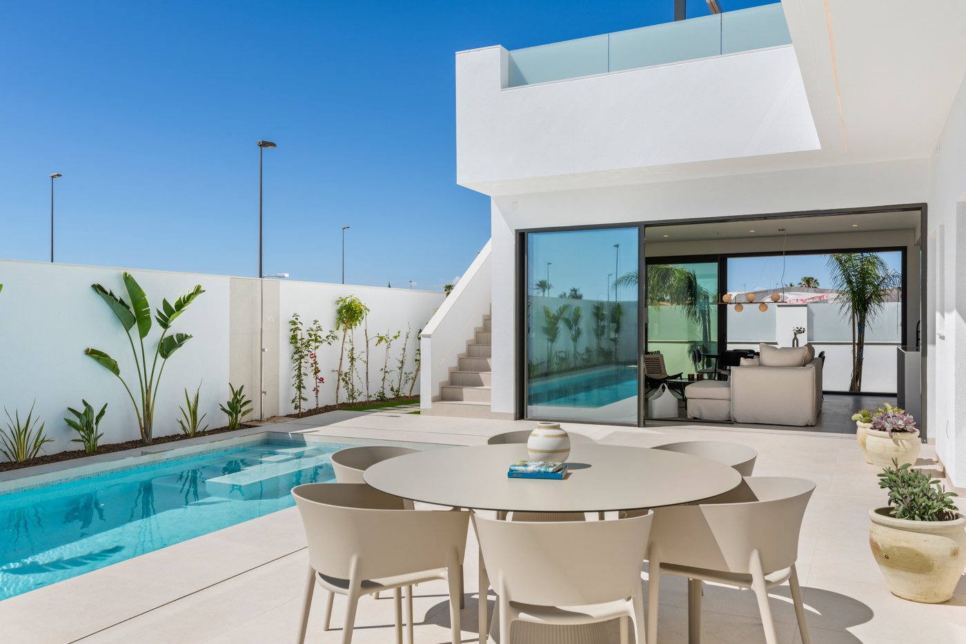 Gemütliches, freistehendes Chalet mit privatem Pool und Garten in San Javier