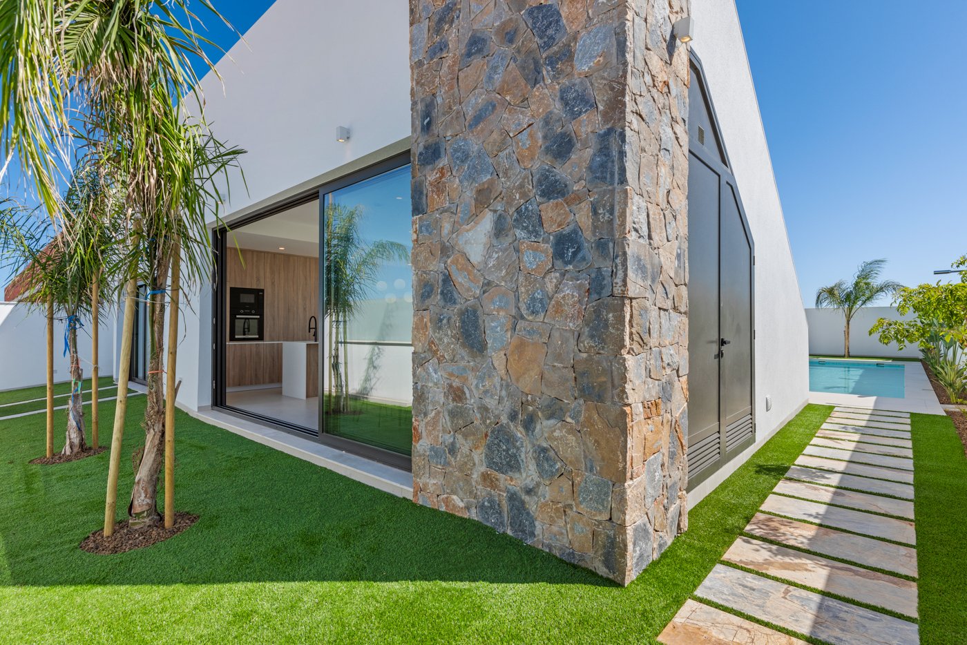Gemütliches, freistehendes Chalet mit privatem Pool und Garten in San Javier