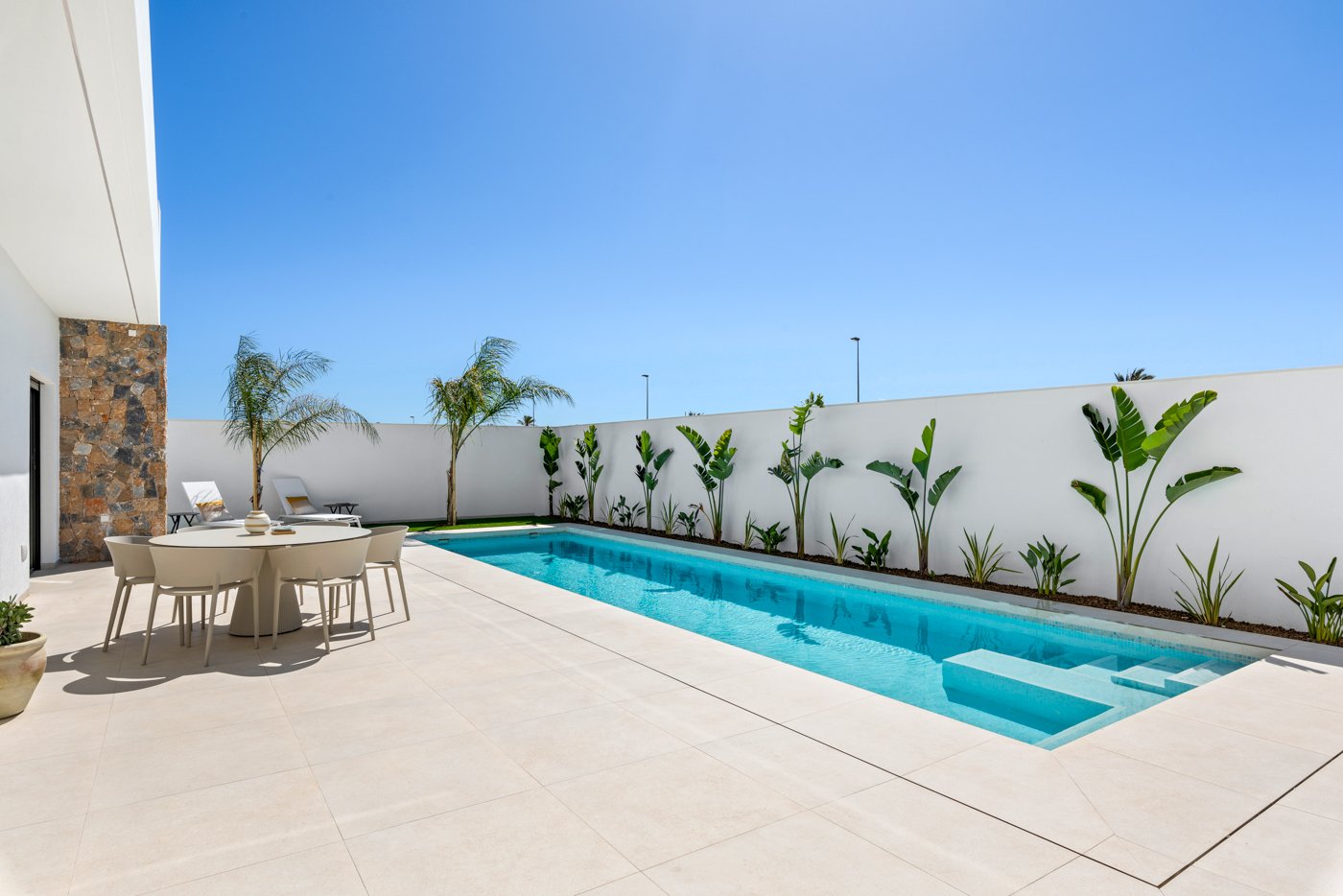 Gemütliches, freistehendes Chalet mit privatem Pool und Garten in San Javier