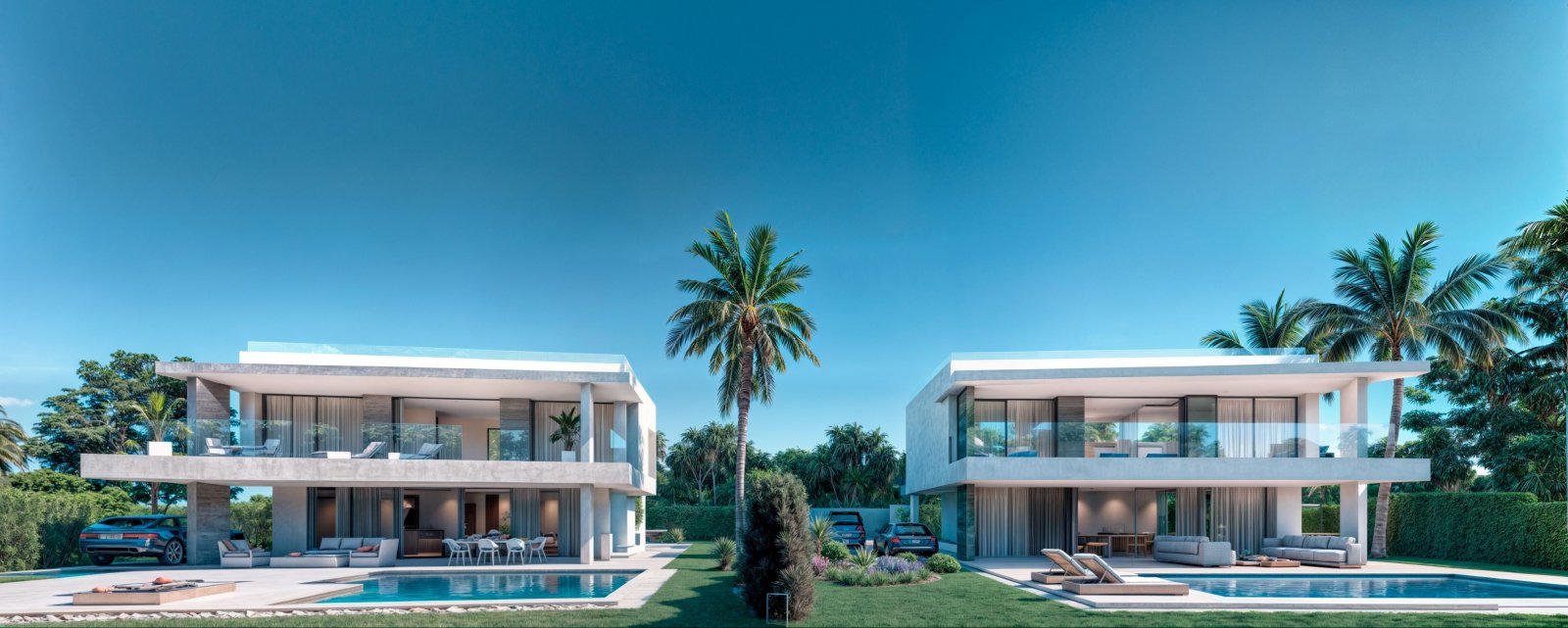 Luxusvilla mit privatem Pool, in der Nähe von Meer und Golfplatz, Estepona