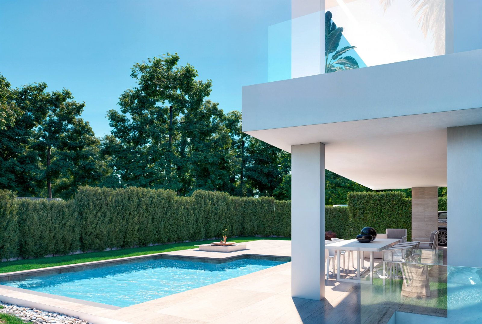 Luxusvilla mit privatem Pool, in der Nähe von Meer und Golfplatz, Estepona