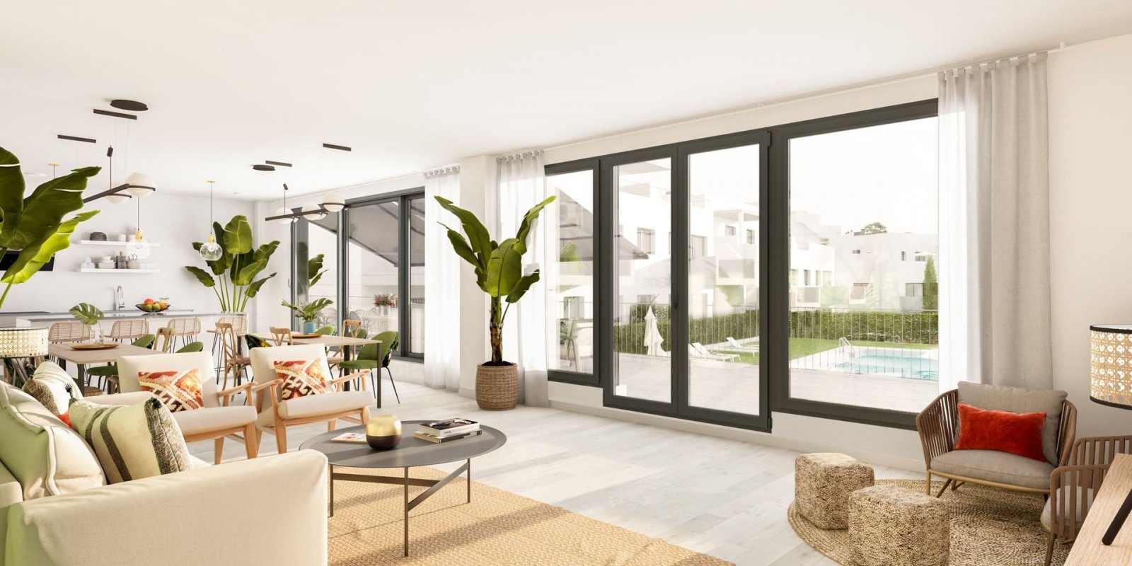 Moderne Apartments in unmittelbarer Nähe zum Golfplatz und 2 km vom Meer entfernt, Vélez-Málaga