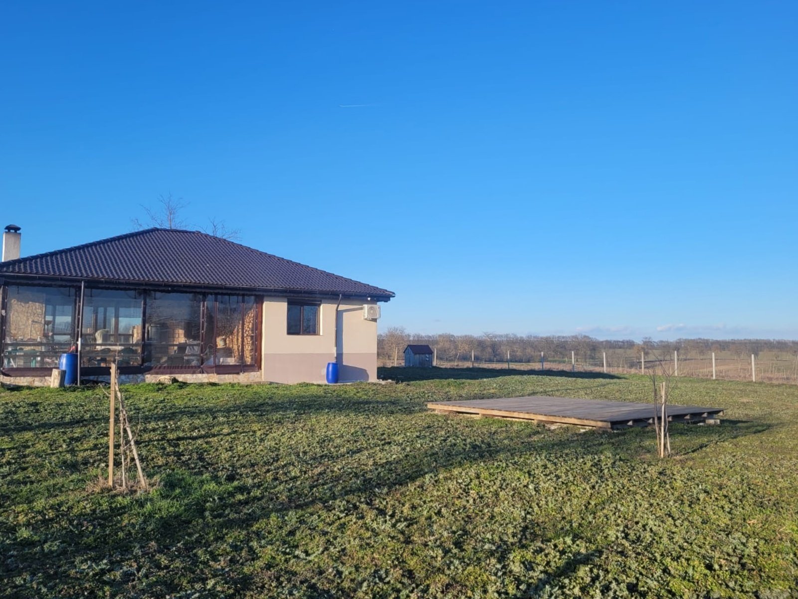 4 Zimmer Bungalow im Dorf Malina Dobrich Region Bulgarien