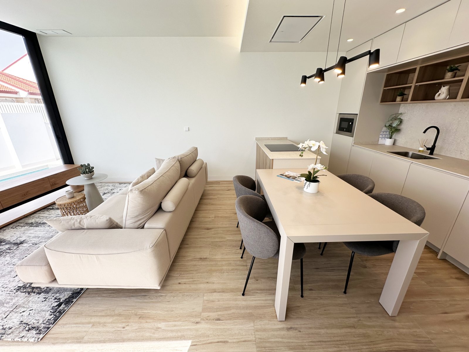 Moderne Einfamilienhäuser, privater Pool, 300 m vom Meer entfernt, Torre de la Horadada