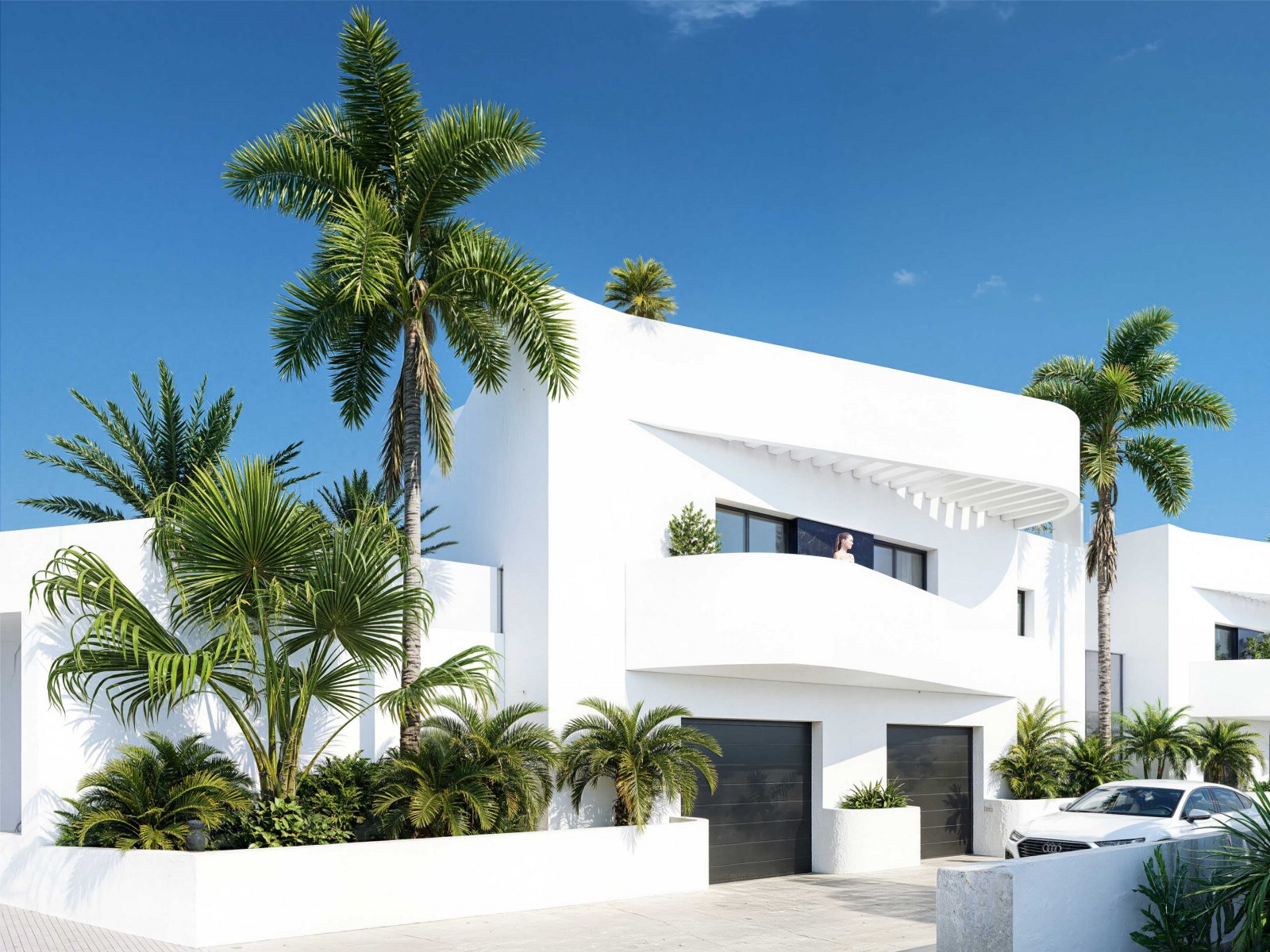 Exklusives freistehendes Haus mit Pool, nur 1 km vom Golfplatz in Algorfa entfernt