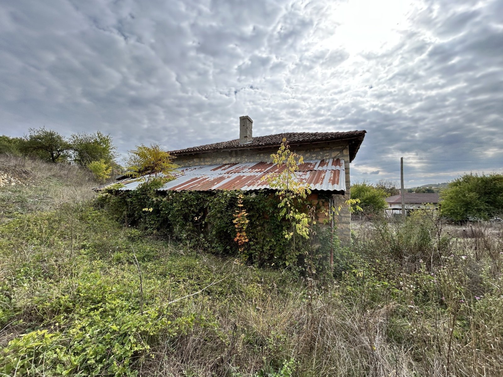 Altes teilsaniertes Haus mit großem Grundstück in Odrintsi Region Dobrich Bulgarien