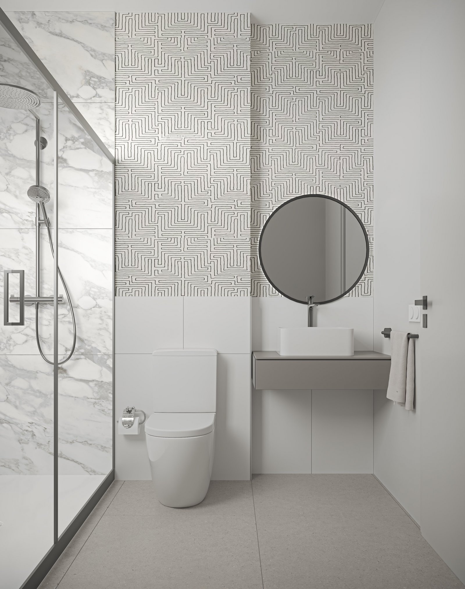 Exklusive Apartments mit Meerblick, nur 3 km vom Strand entfernt, Marbella