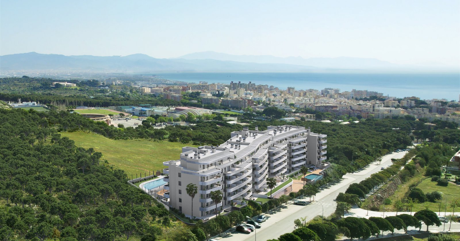 Exklusive Apartments, 2 km vom Strand entfernt mit Swimmingpool, Torremolinos