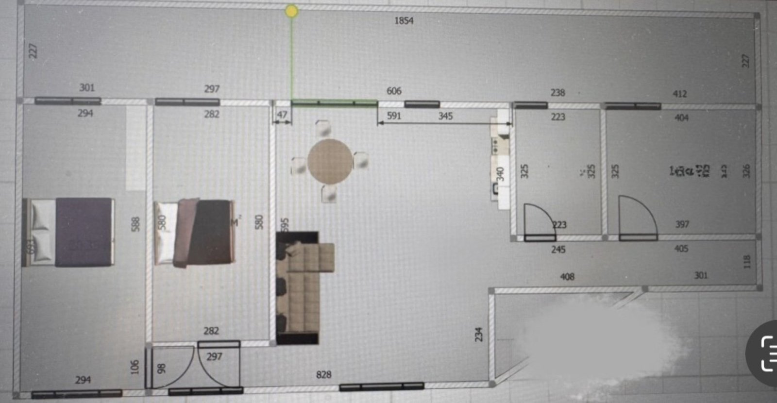 Apartment 1+3 im Edelweiss-Komplex, Burgas, Bulgarien