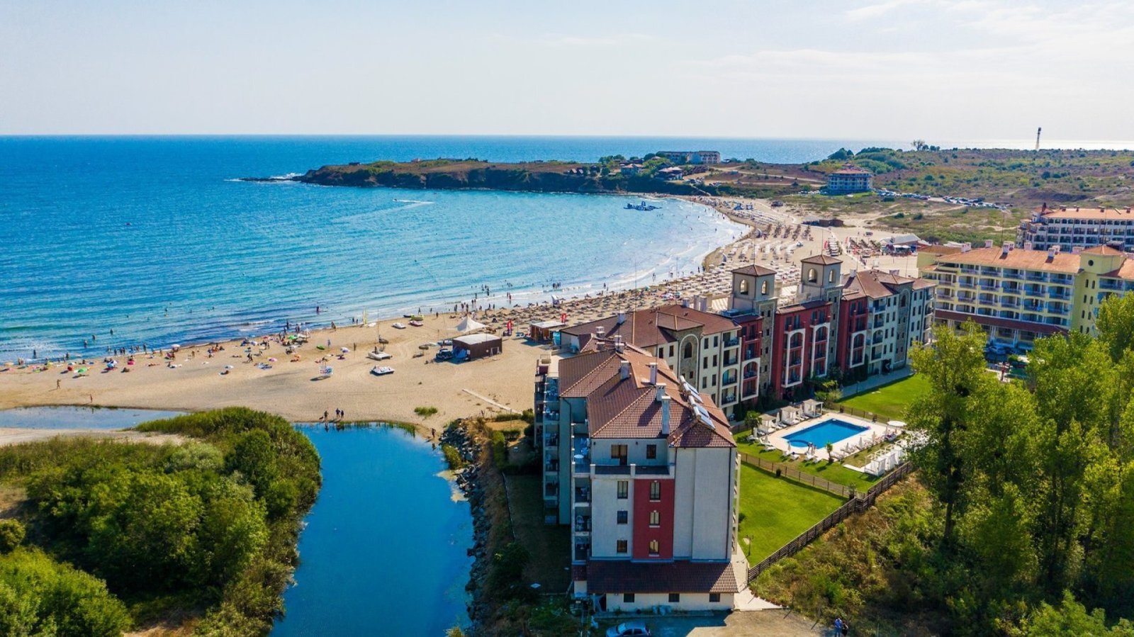 1+1-Apartment im Primea Beach Komplex, Tsarevo, Bulgarien