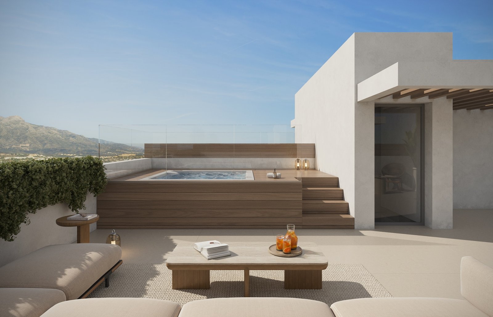 Exklusives Stadthaus mit Meerblick und in der Nähe eines Golfplatzes, Marbella