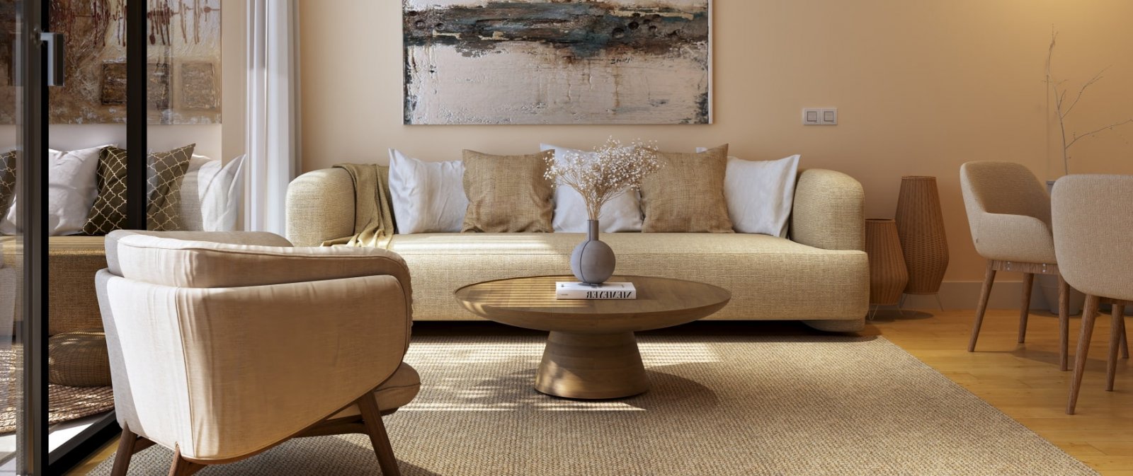 Luxuriöses Apartment mit großer Terrasse am Meer und Golfplatz in Palma de Mallorca