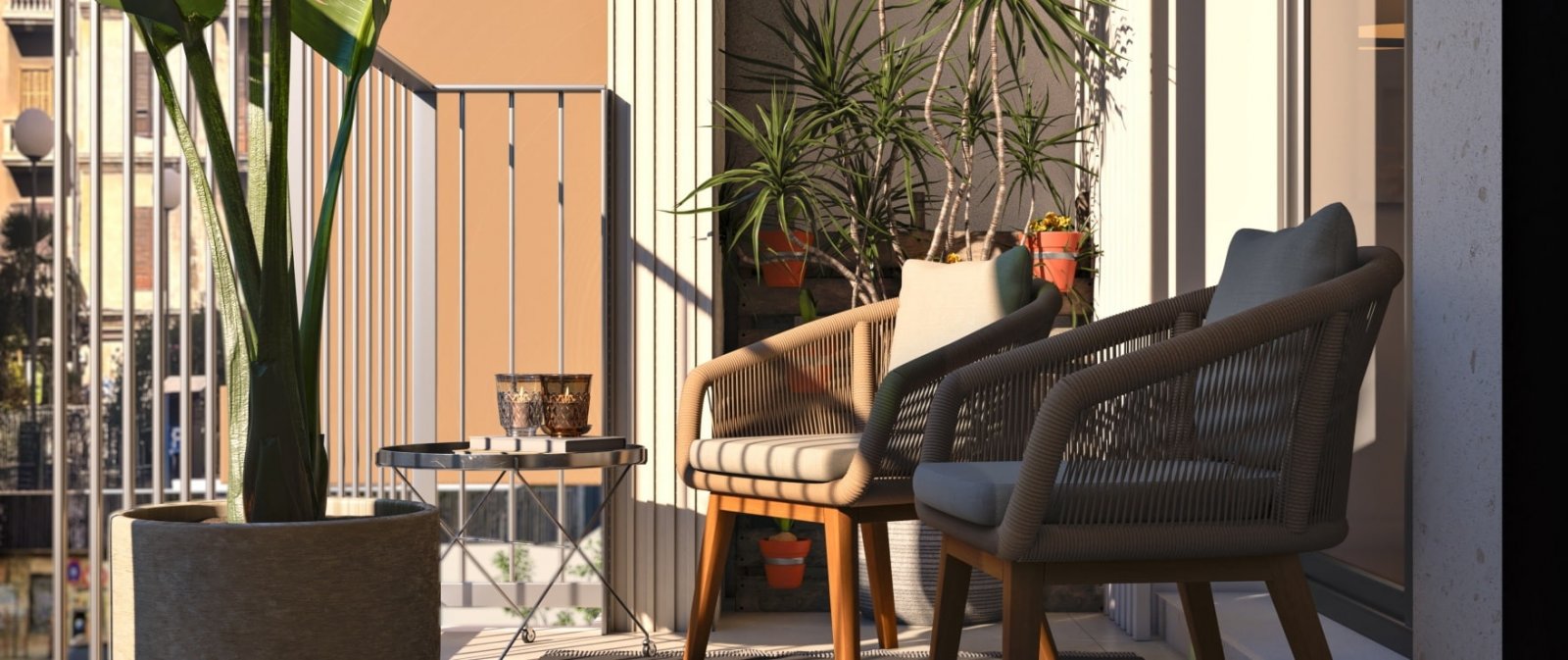 Modernes Apartment mit Balkon in der Nähe des Meeres und eines Golfplatzes in Palma de Mallorca