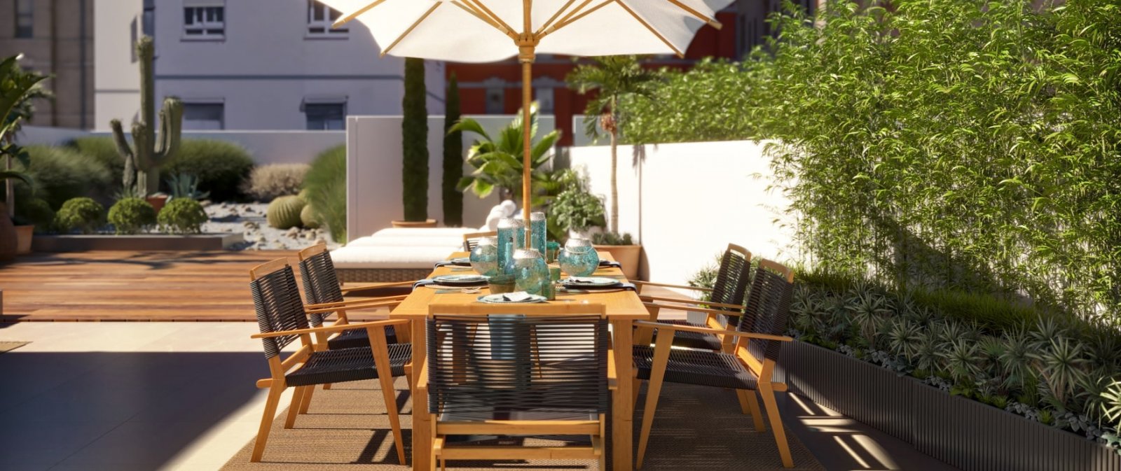 Exklusives Penthouse mit großzügiger Terrasse in Meeres- und Golfnähe im Zentrum von Palma de Mallorca