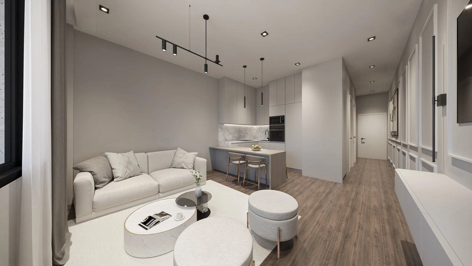 Moderne Wohnungen 2 km vom Meer entfernt, Schwimmbad und Fitnessraum, Las Lagunas de Mijas