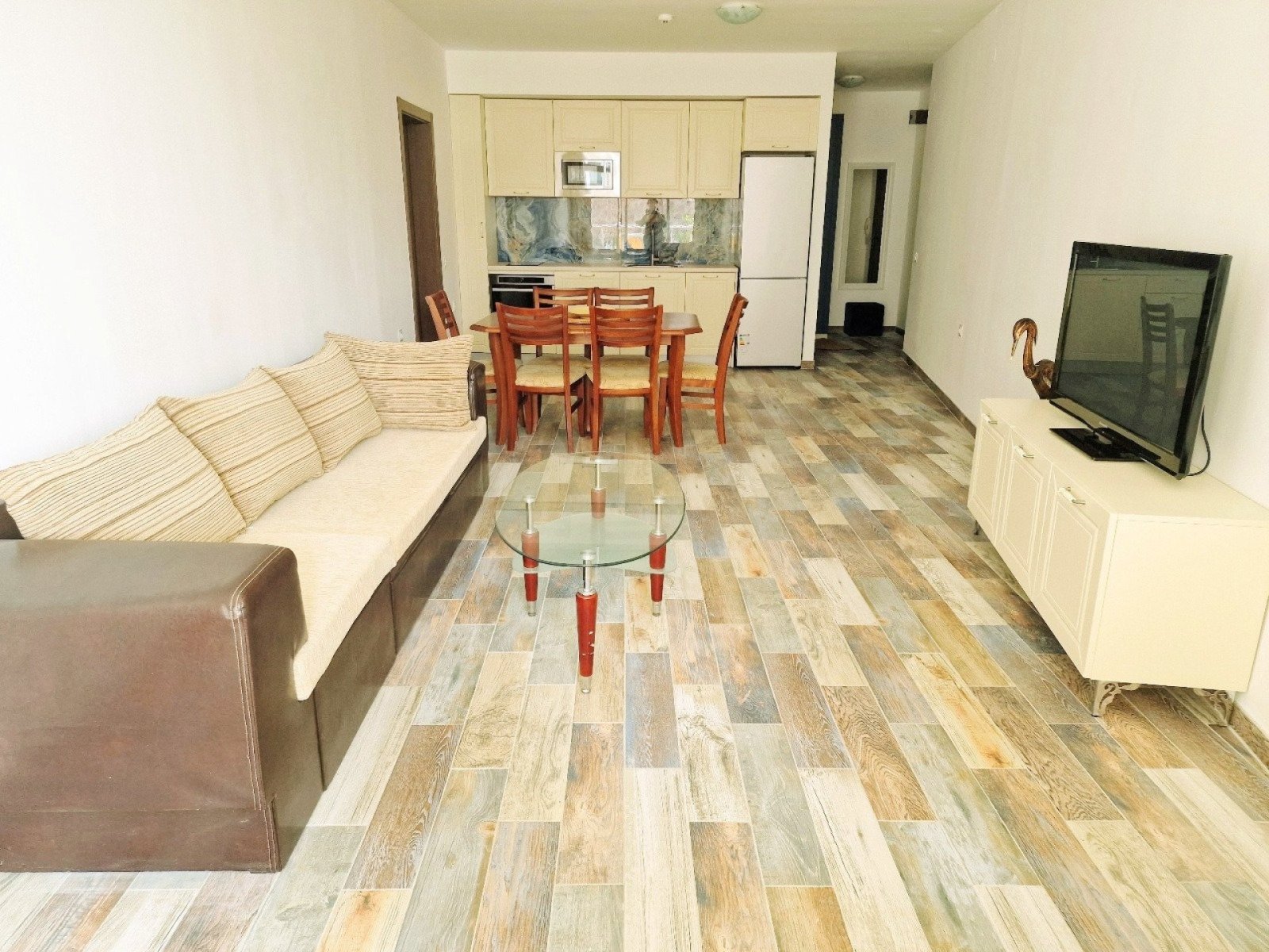 3-Zimmer-Wohnung mit Meerblick, zwei Badezimmern, direkt am Strand – Komplex Silver Beach, Byala, Bulgarien