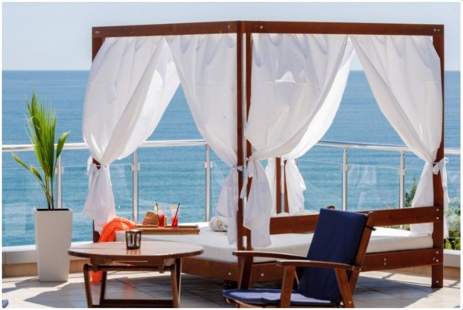 3-Zimmer-Wohnung mit Meerblick, zwei Badezimmern, direkt am Strand – Komplex Silver Beach, Byala, Bulgarien