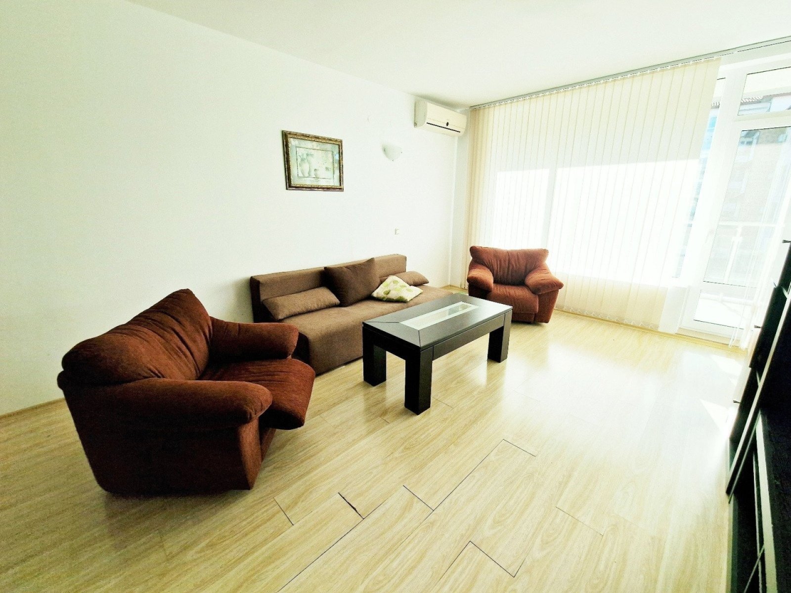 3-Zimmer-Wohnung mit Meerblick, zwei Badezimmern, direkt am Strand – Komplex Silver Beach, Byala, Bulgarien