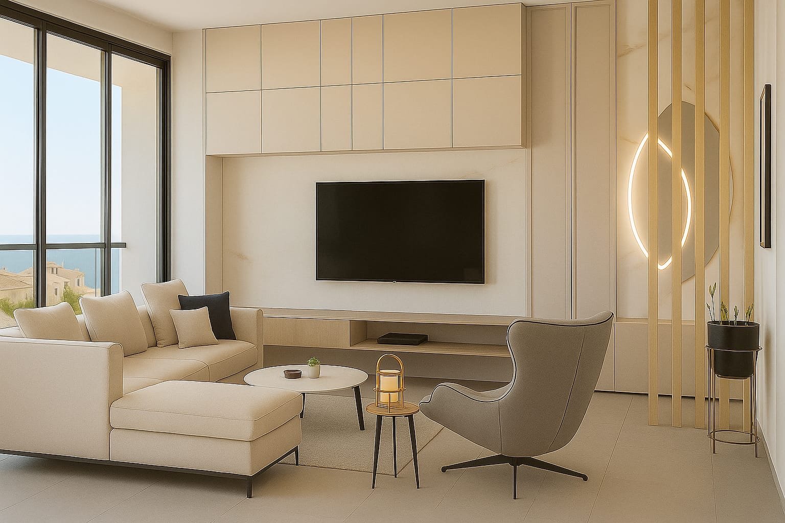 Luxus-Penthouse mit Meerblick und Terrassen 120 m von der Küste von San Pedro del Pinatar