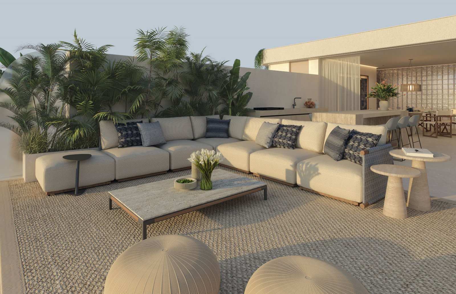 Luxuswohnungen und Penthäuser, Meerblick, Estepona