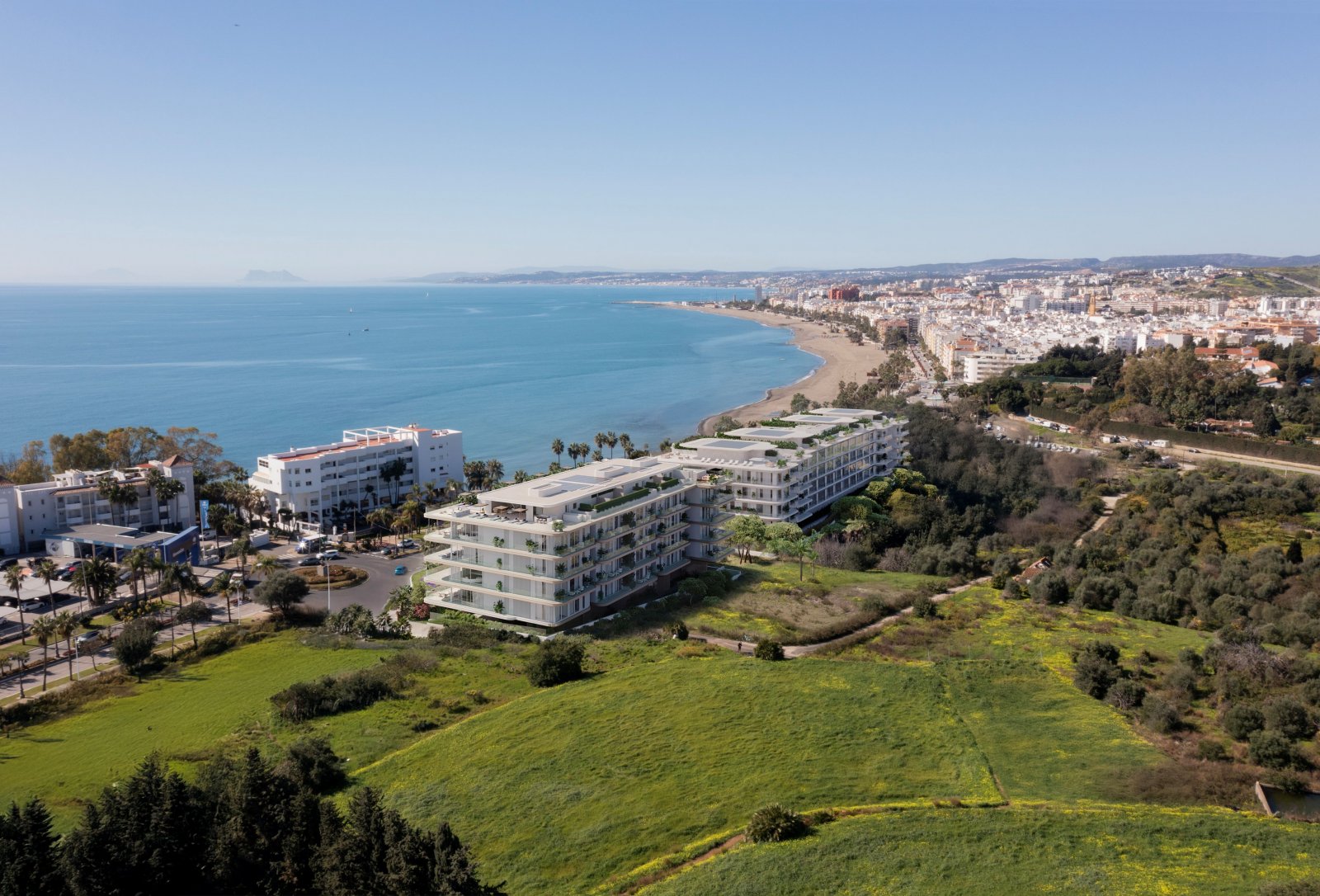 Exklusive Wohnungen und Penthäuser, Meerblick und private Sonnenterrasse, Estepona