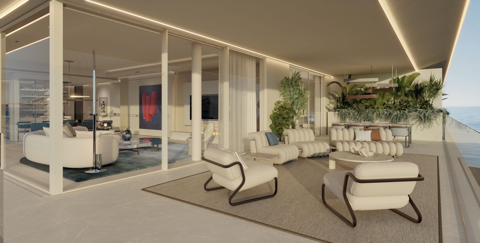 Exklusive Wohnungen und Penthäuser, Meerblick und private Sonnenterrasse, Estepona