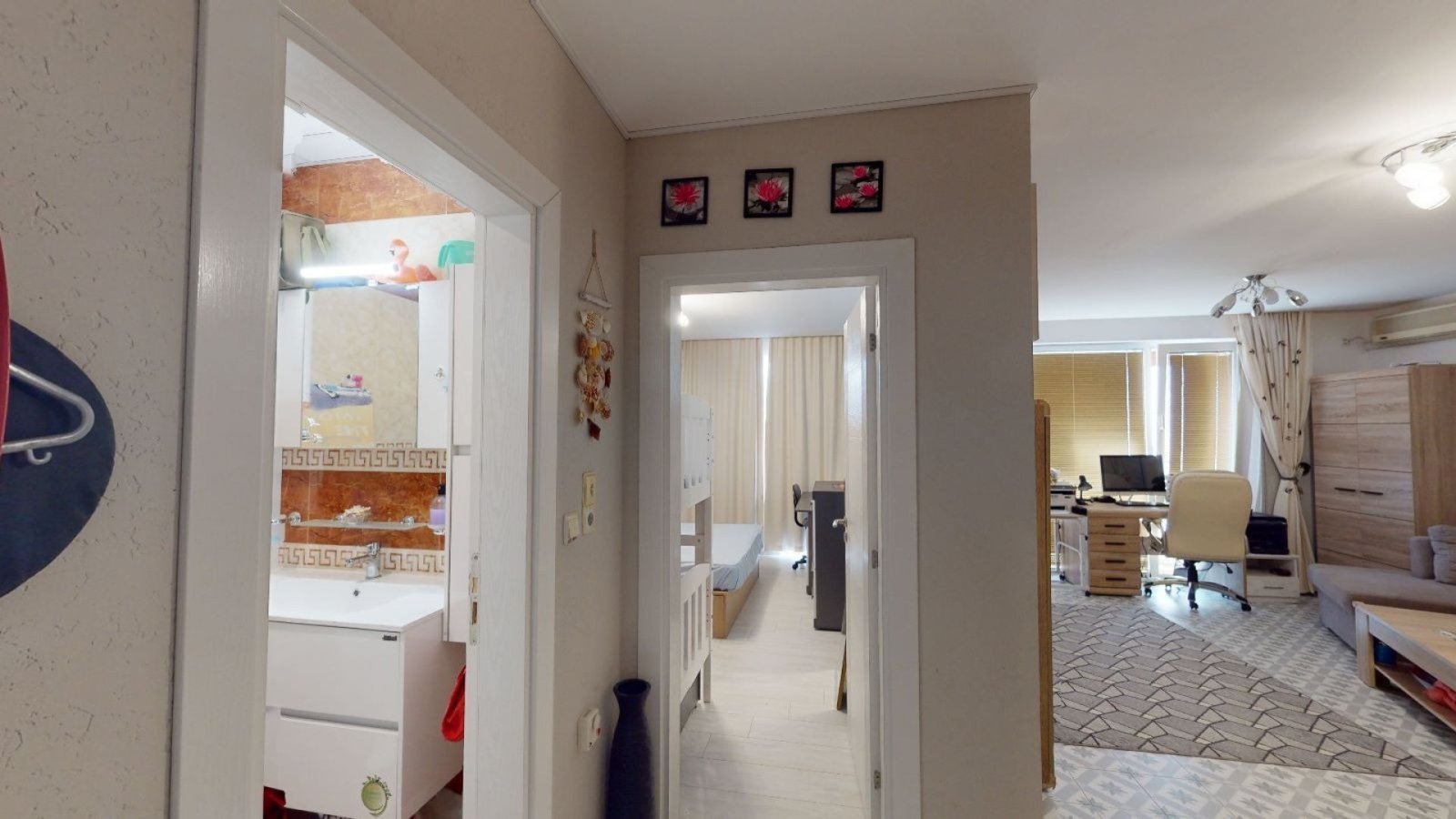 Geräumige Zweizimmerwohnung mit frontalem Meerblick | Privilege Fort, Sveti Vlas – Elenite, Bulgarien