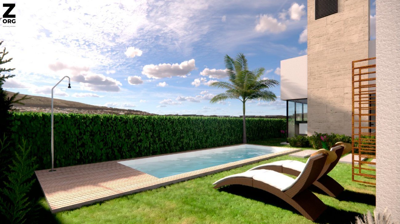 Exklusive freistehende Ferienhäuser, privater Pool und Garten, Santa Rosalía