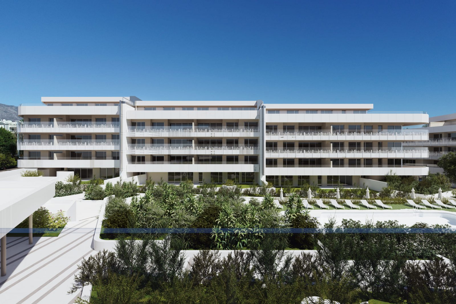 Luxus-Penthouse zum Einzug mit Panoramablick auf das Meer Marbella