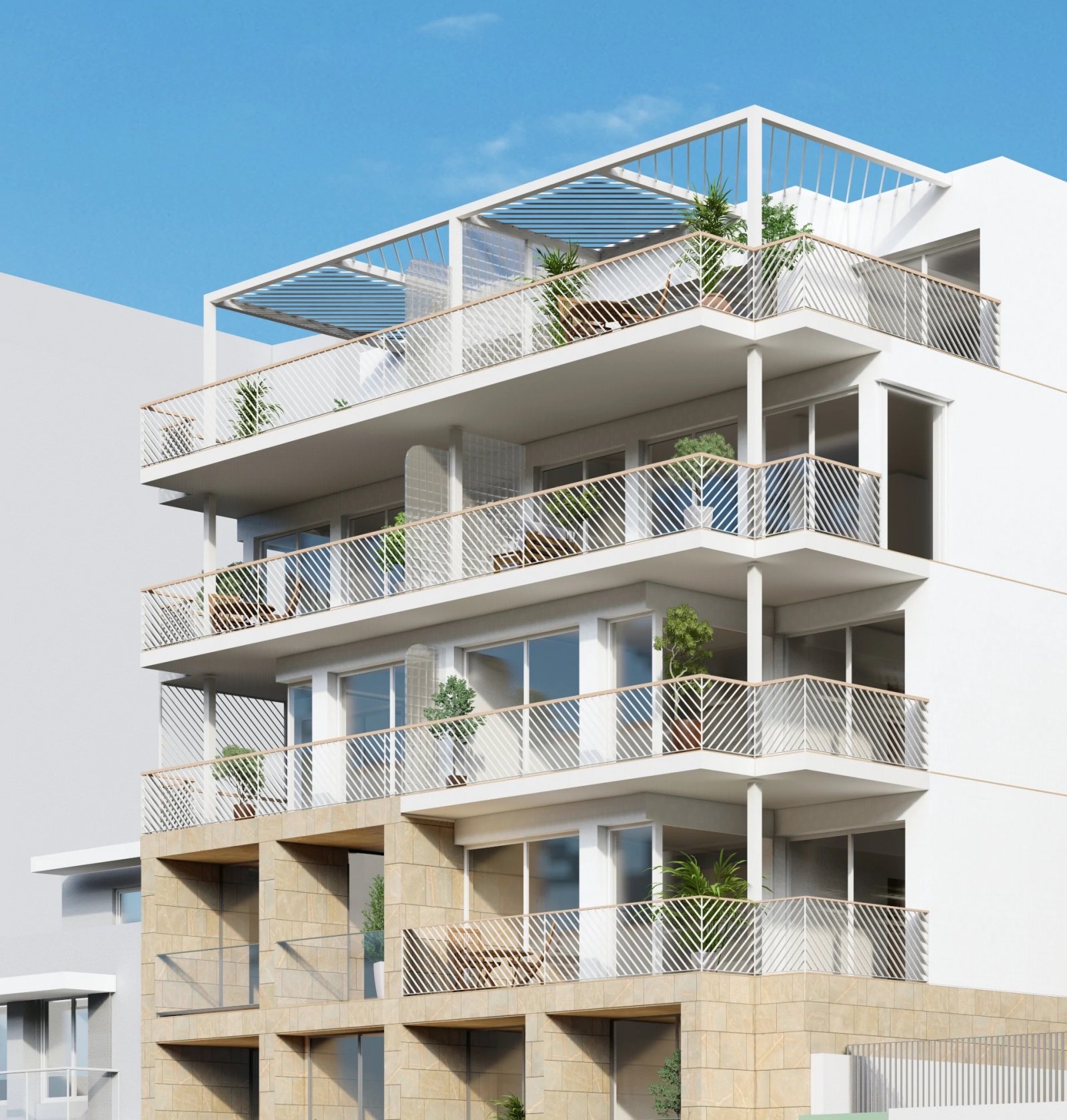 Exklusive Apartments → 150 m vom Meer entfernt, Swimmingpool und Smart Home → La Vila Joiosa