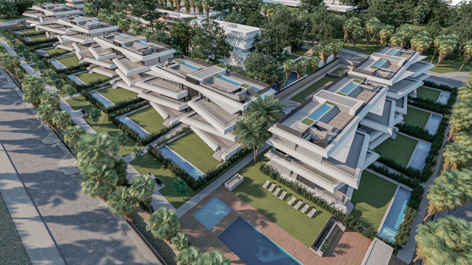 Exklusive Apartments neben einer Golfanlage, New Golden Mile