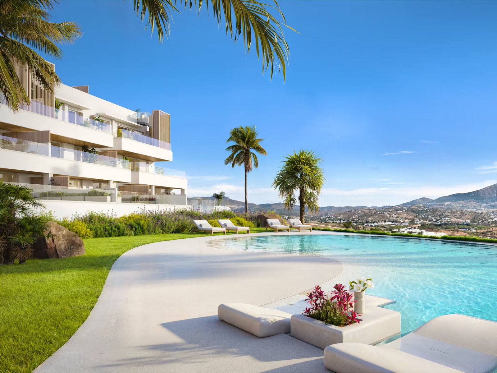 Luxusapartments mit Meerblick, Mijas