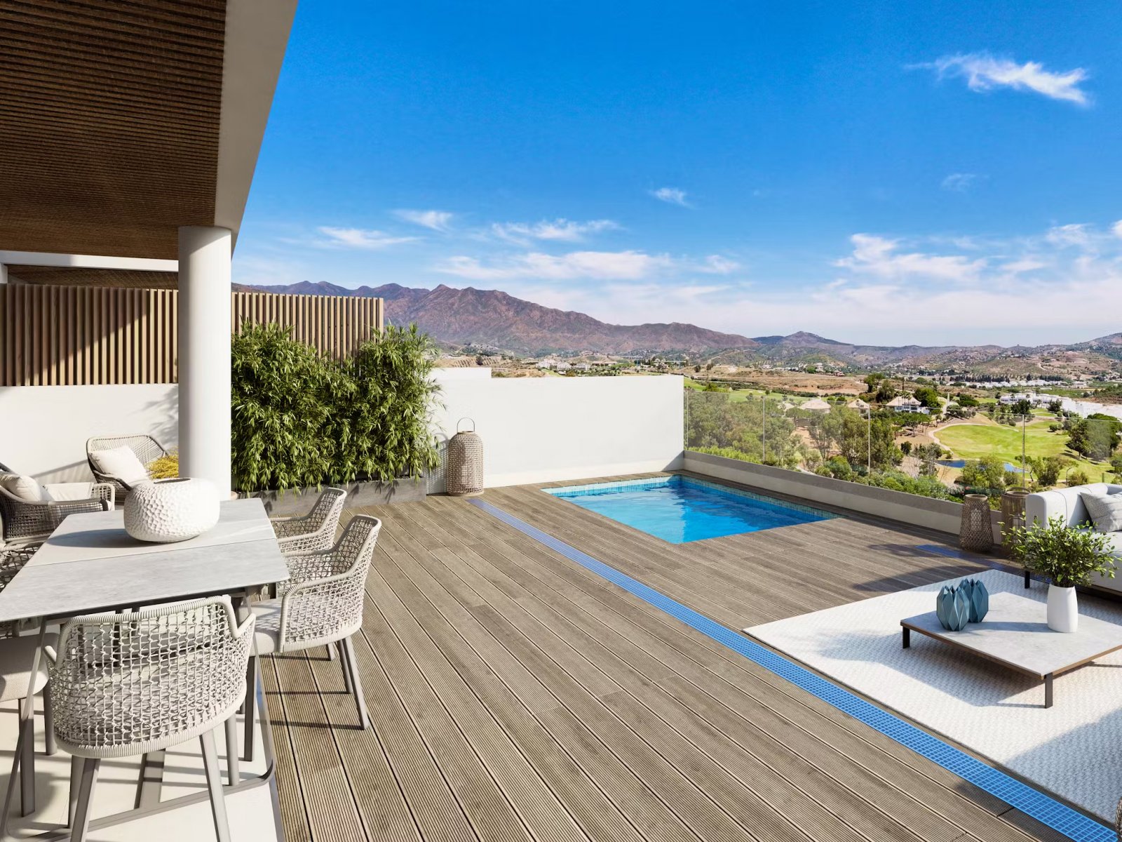 Luxusapartments mit Meerblick, Mijas