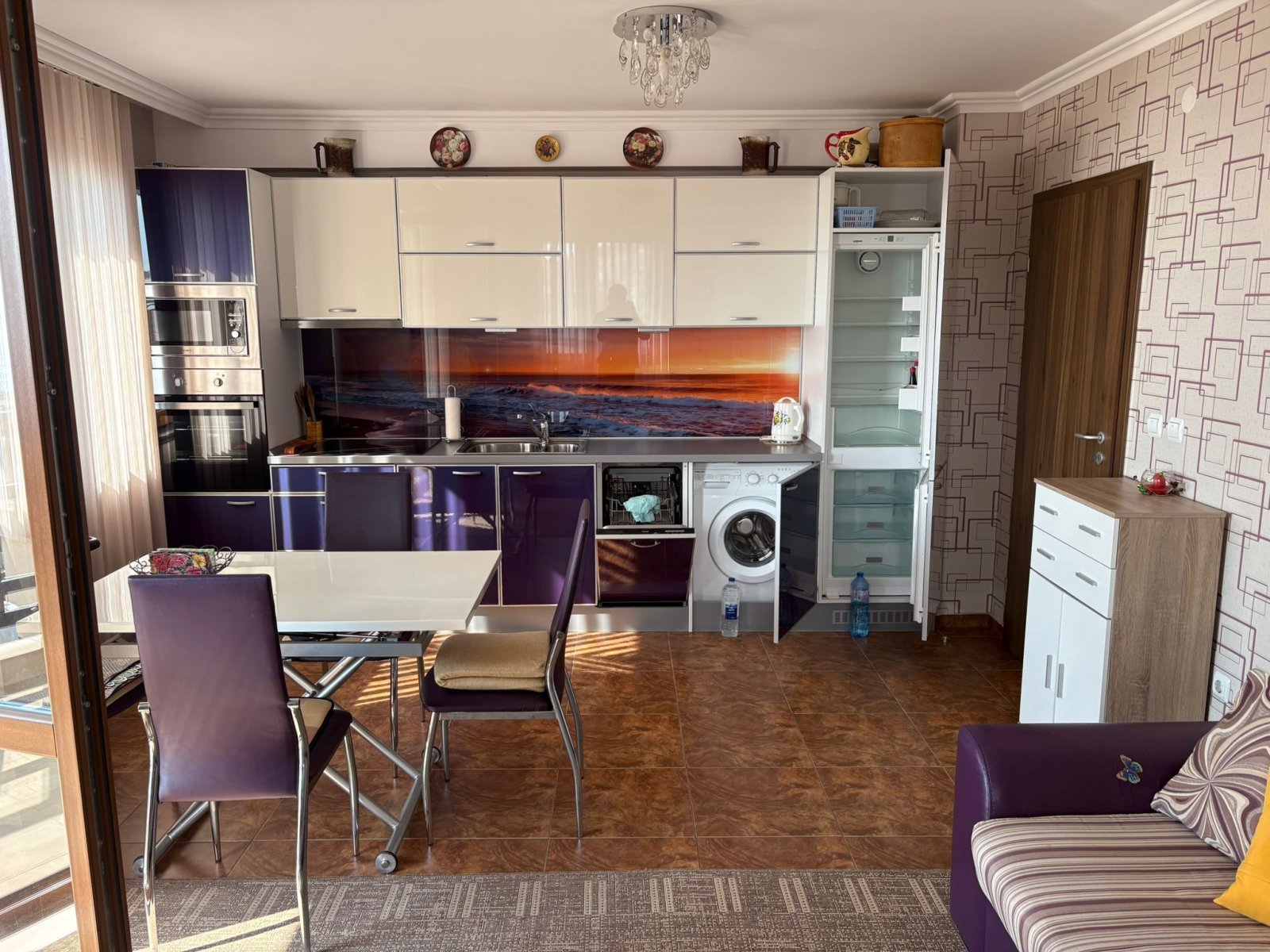 3 Zimmer Wohnung mit Meerblick Haus Kantaur Sveti Vlas Bulgarien