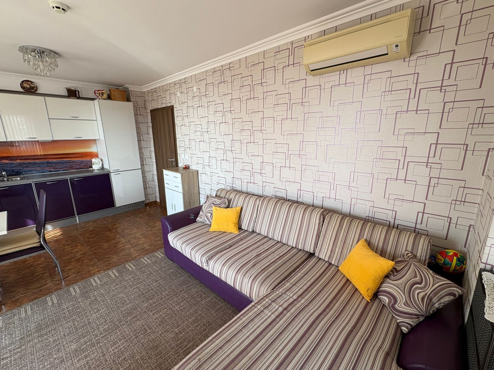 3 Zimmer Wohnung mit Meerblick Haus Kantaur Sveti Vlas Bulgarien