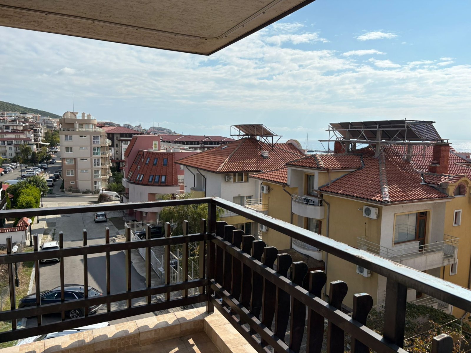 3 Zimmer Wohnung mit Meerblick Haus Kantaur Sveti Vlas Bulgarien