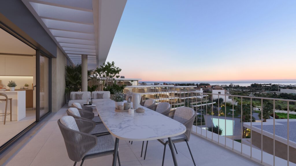 Exklusive Apartments 2 km vom Strand entfernt, Estepona